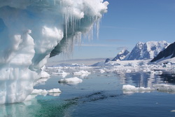 Melting ice
