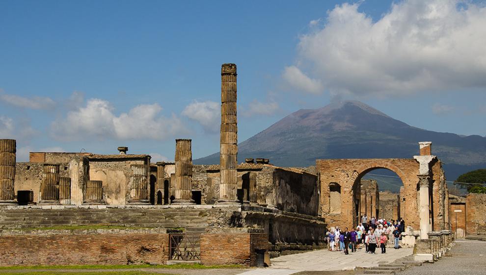 The forum at Pompeii